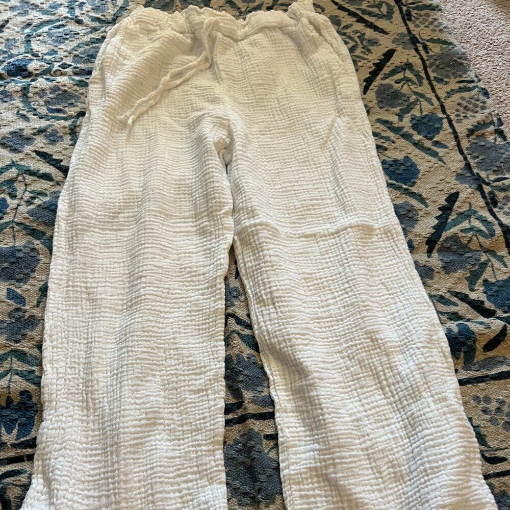 Scandal white‎ lounge pants L